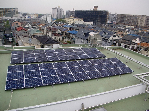 太陽光発電システム屋根貸し事業