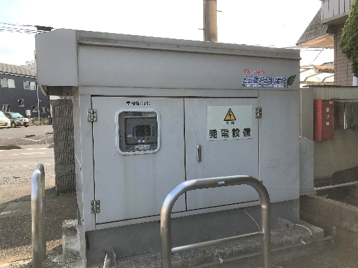 LPガス非常用発電機